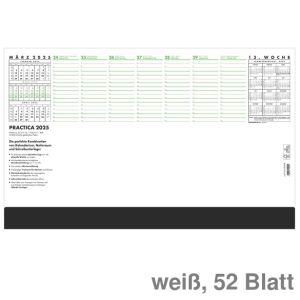 Zettler Schreibunterlage 102 Practica , mit Kalender 370x595mm 52Bl.