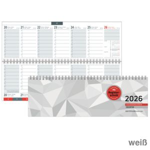 Zettler Querterminkalender 2026 