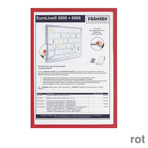 Franken Dokumentenhalter Frame It A4 rot