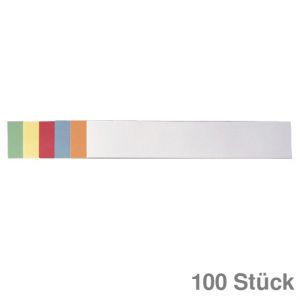 Franken Moderationskarten mehrfarbig 9,5x54,5cm 100St.