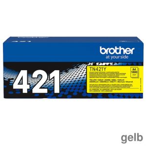 Brother Toner TN-421Y gelb 1.800 Seiten