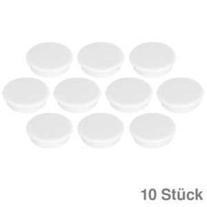 Franken Haftmagnete Ø32mm weiß 800g 10St.