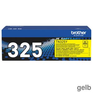 Brother Toner TN-325Y gelb 3.500 Seiten