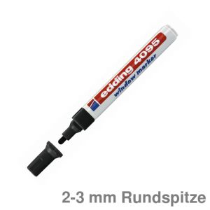 Edding Kreidemarker 4095 schwarz 2-3 mm