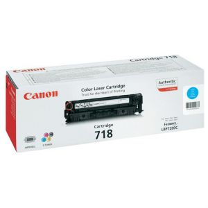 Canon Toner Cartridge 718 cyan 2.900 Seiten