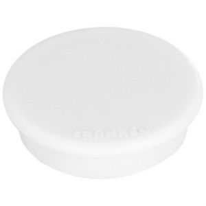 Franken Haftmagnete weiß Ø13mm 100g