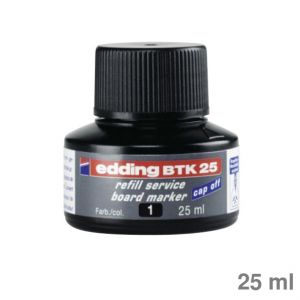 Edding Nachfülltinte BTK 25 schwarz 25ml