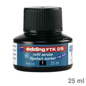 Edding Nachfülltinte FTK 25 schwarz 25ml