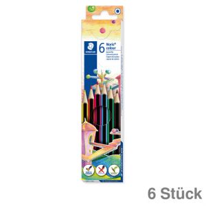 Staedtler Buntstift Noris Colour 3,0mm mehrfarbig 6St.