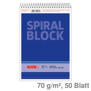 Brunnen Notizblock A5 liniert 70 g/m² 50Bl.