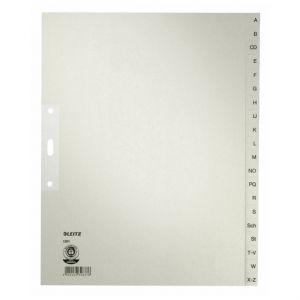 Leitz Tauen-Register A4, A-Z grau 240x300mm