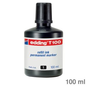 Edding Nachfülltinte T100 schwarz 100ml
