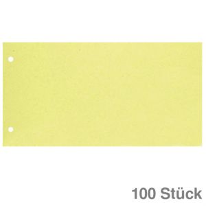 Trennstreifen gelb 105x240mm 100St.