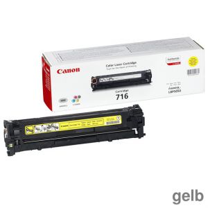 Canon Toner Cartridge 716 gelb 1.500 Seiten