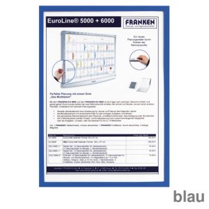 Franken Dokumentenhalter Frame It A4 blau