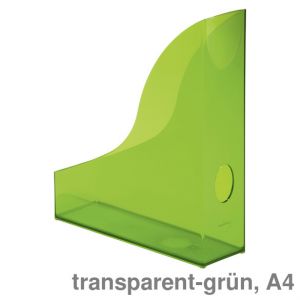 Durable Stehsammler A4 Basic transparent-grün