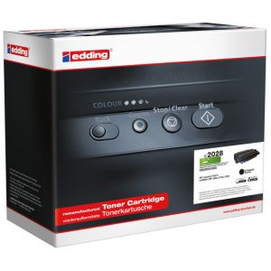 Edding Rebuilt-Toner 18-2028, CE255X schwarz 12.500 Seiten