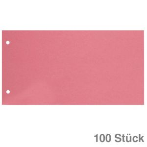 Trennstreifen rosa 105x240mm 100St.
