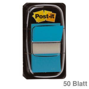 Post-it Haftstreifen Index 680 türkis 25,4x43,2mm 50Bl.