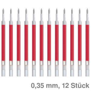 Pentel Gelmine LR7 rot 0,35 mm 12St.