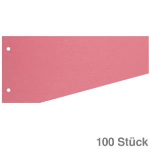 Trennstreifen Trapez rosa 105x240mm 100St.