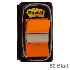 Post-it Haftstreifen Index 680 orange 25,4x43,2mm 50Bl.