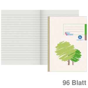 König & Ebhardt Geschäftsbuch A5 liniert 96Bl.