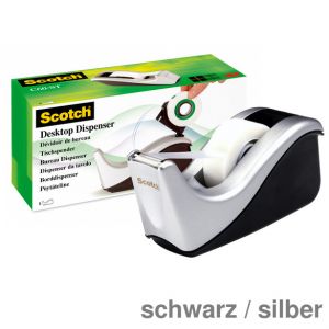 Scotch Tischabroller C60 schwarz / silber