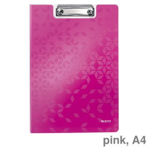Leitz Klemmmappe A4 WOW pink-metallic