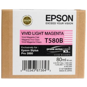 Epson Tintenpatrone T580B hellmagenta 80ml