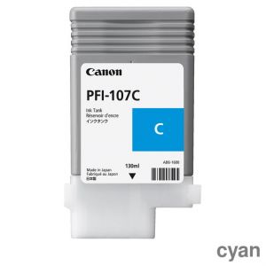 Canon Tintenpatrone PFI-107 cyan 130ml