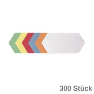 Franken Moderationskarten Rhombus mehrfarbig 9,5x20cm 300St.