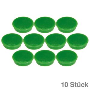 Franken Haftmagnete grün Ø24mm 300g 10St.