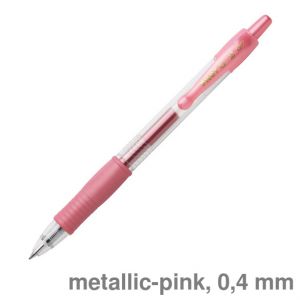Pilot Gelroller G2-7 metallic-pink 0,4 mm