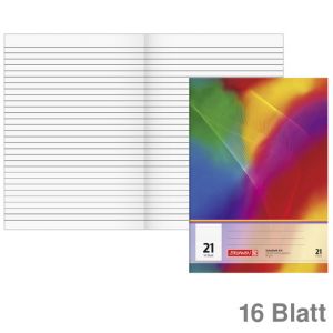 Brunnen Schulheft A4 liniert (Lineatur 21) 80 g/m² 16Bl.