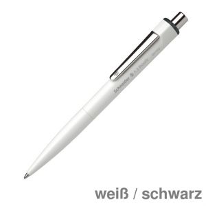 Schneider Kugelschreiber K3 Biosafe weiß-schwarz