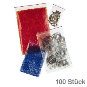 Druckbandbeutel transparent 120x170mm 100St.
