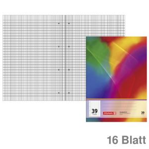 Brunnen Schulheft A4 rautiert (Lineatur 39) 80 g/m² 16Bl.