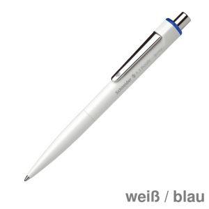 Schneider Kugelschreiber K3 Biosafe weiß-blau