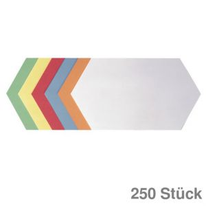 Franken Moderationskarten Königswabe mehrfarbig 29,7x16,5cm 250St.