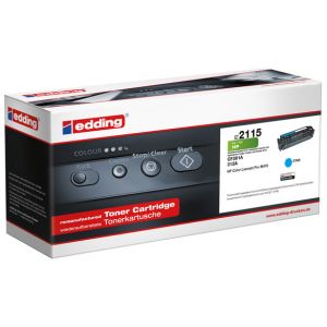 Edding Rebuilt-Toner 18-2115, CF381A cyan 2.700 Seiten