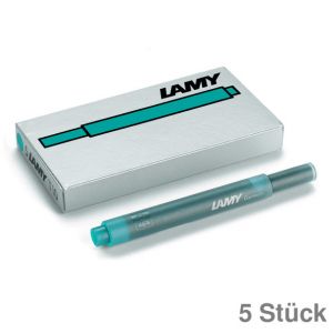 Lamy Tintenpatronen T10 türkis 5St.