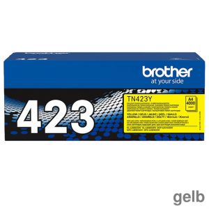 Brother Toner TN-423Y gelb 4.000 Seiten