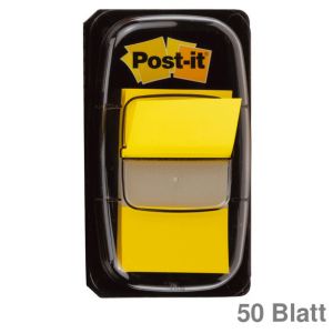 Post-it Haftstreifen Index 680 gelb 25,4x43,2mm 50Bl.