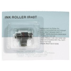 Farbrolle Gr.745, IR40T schwarz/rot