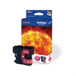 Brother Tintenpatrone LC-980M magenta 260 Seiten