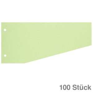 Trennstreifen Trapez grün 105x240mm 100St.