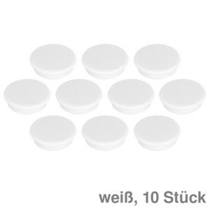 Franken Haftmagnet Ø13mm weiß 100g 10St.