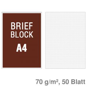Briefblock A4 rautiert 70 g/m² 50Bl.