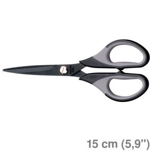 Maul Schere schwarz 15cm (5,9
